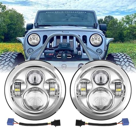 2016 jeep wrangler led headlights